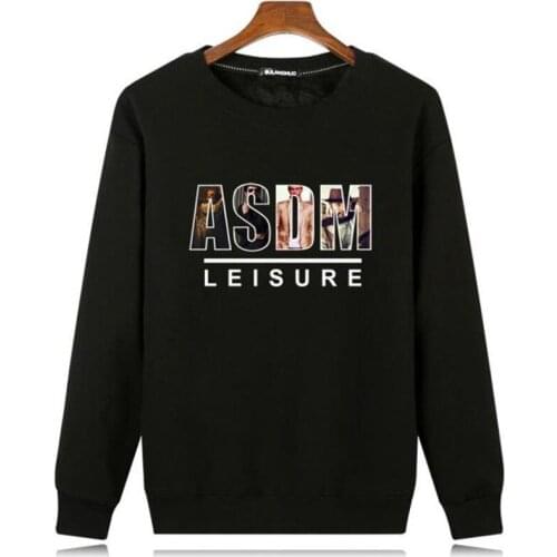 Men thermal sweatshirt 2020 new arrival winter letter male thick plus velvet to keep warm pullover plus size 4XL 5XL 6XL H38