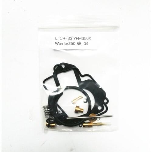 Motorcycle Carburetor Repair Kits Needle Rebuild Tool Set For Yamaha Warrior 350 Warrior350 350X YFM350X 1988-2004