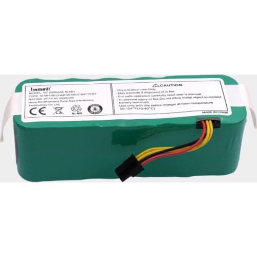 14.4V Ni-MH AA Rechargeable battery Pack 2500MAH for Ecovacs Deebot Deepoo X600 ZN605 ZN606 ZN609 Midea Redmond Vacuum Cleaner
