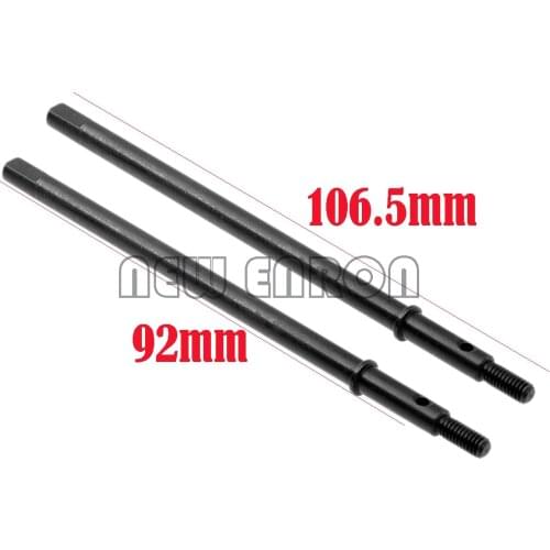 2Pc R86035 Plastic Rear Shaft For RC Crawler Car 1/10 RGT Rock Cruiser EX86100 Racing Truck Electric Off Road Cars Spare Parts