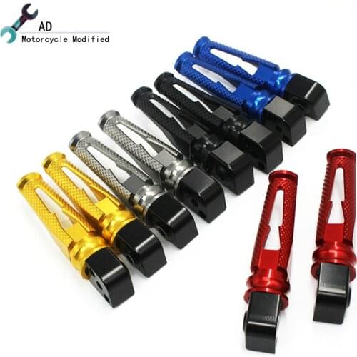 Motorcycle Foot Pegs Rear Passenger Footrests for Yamaha MT07 MT 07 Tracer MT-07 2014 2015 Footpegs Accessories
