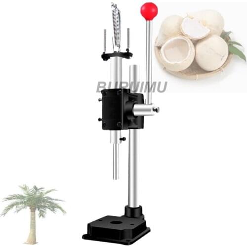 New Type Commercial Hand Press Green Coconut Opening Holing Machine Small Manual Fresh Coconut Hole Punching Machine