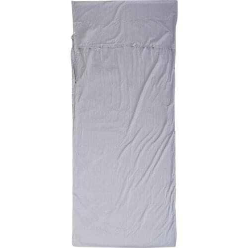 Travel and Camping Sheet, Sleeping Bag Inner Liner for Traveling, Hostels, Hotels and Backpacking - Suit for Hot & Cold Weather