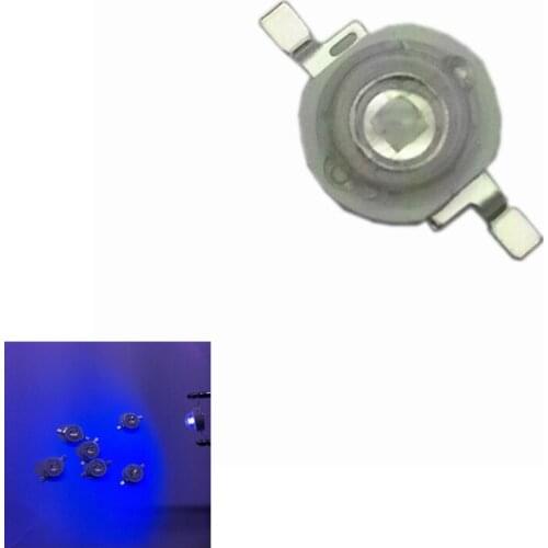 10 20 50 100 pcs 3W High Power LED UV Light Chip 395-400nm Ultra Violet not pcb for DIY