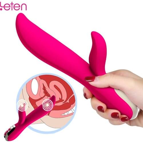 Leten Tongue Vibrator G-spot massage heating Adults toys Dildos Clitoral Stimulator Sex Toys For Woman for couples sex shop