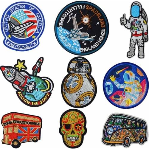 Airship Ironing Stickers Dresses Coats Needlework Exaggeration Change Festival Halloween Costumes Alternative Self-image