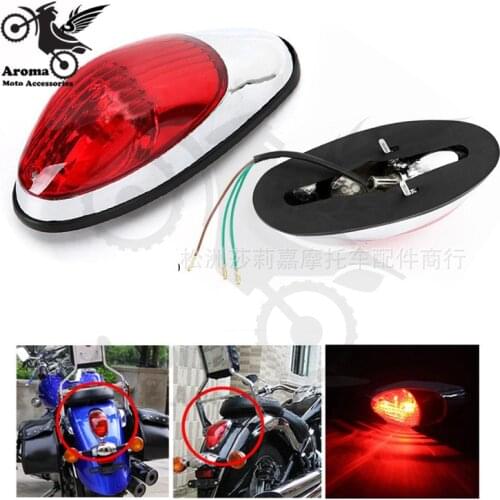 Brand scooter rear indicator motorbike brake light moto for harley Prince honda Shadow VLX 400 Magna 250 motorcycle tail light