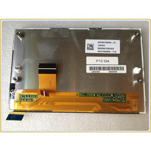 KCVV DHL/EMS Shipping New&Original GCX156AKM-T13/ L5F31137 TFT Car LCD Display Panel for Car GPS Navigaiton