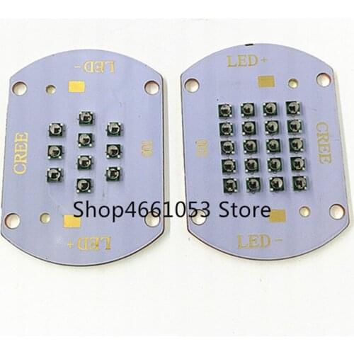 10W 20W 3535 Infrared IR 850nm 60 degree beaming angle 20-Chip High Power LED Emitter Light 700mA Aluminum or Copper PCB