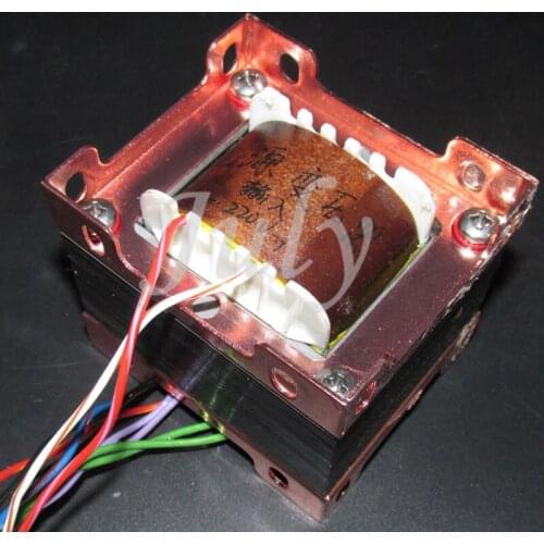 40W power amplifier for tube amplifier, wound with EI66*30mm Z11 iron core, output 160V/180V 30mA, filament 8V 1A 8V 0.5A