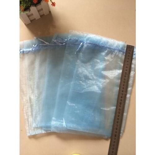 Free Shipping 100pcs/lot Light Blue 20x30cm Christmas Wedding Gift Bags Jewelry Bags Gift packing Pouches