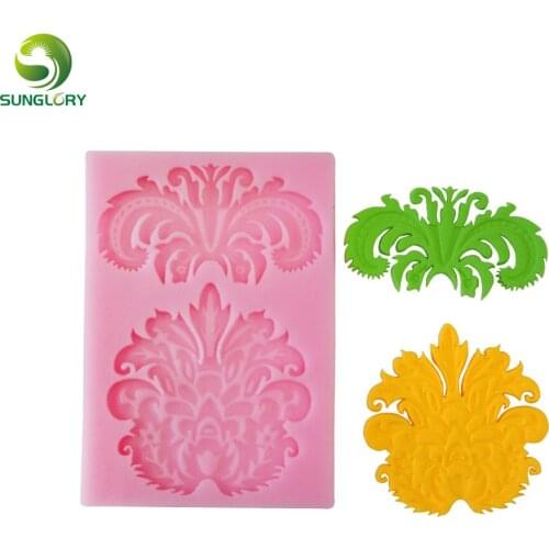 Flower Silicone Mold Fondant 3D Non-stick Silicone Cake Mold Soap Moldes De Silicona Sugar Decoration Cupcake Mold Baking Tools