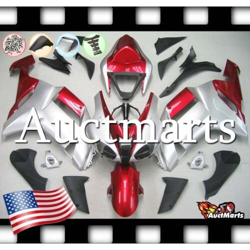 For Kawasaki Ninja ZX6R 2007 2008 07 08 Injection Plastic Fairing Kit (P/N:3i40)
