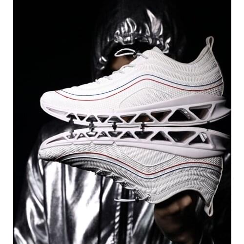 Breathable sneakers Men comfortable fashion Sneakers sports zapatos mesh Male knitting 39 sapatos informales men Fashion for s