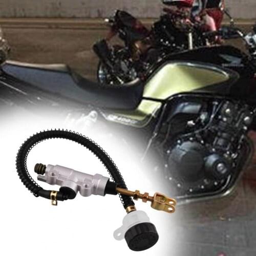 1Set Hydraulic Pump High Performance Heat-resistant Aluminum Rear Brake Master Cylinder Pump for Honda Sportrax 400 1999-2008 (T