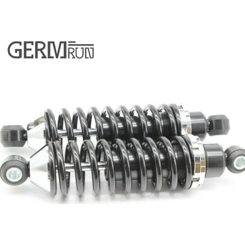 Hot Rod Street Rod Rear Coil Over Shock Set with 250 Pound Springs Black Coated