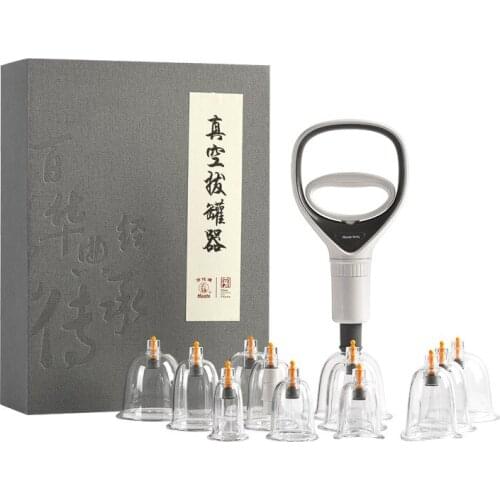 Hwato P12 vacuum cupping massage cupping therapy set suction cup acupuncture therapy kit vacuum cans acupuncture vacuum banks