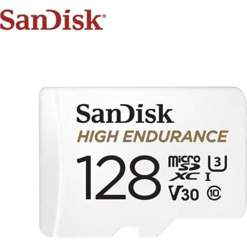 SanDisk High Endurance Micro SD Card 32GB 64GB 128GB 256GB Memory Card With Adapter Flash Card For Surveillance Camera System