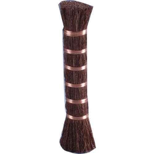 Tea tray brush, tea tray cleaning brush, tea table brush, tea pen brown brush, long handle Small copper wire