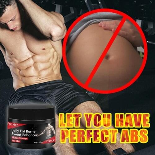 Fast Belly Fat Burner Cream Abdominal Muscle Body Slimming Burning Tummy Slim Cream Firming Cream Fat Belly Cream Flat B9K6