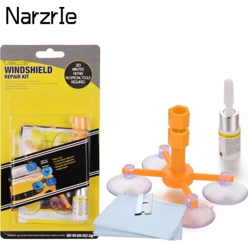 Car Windshield Repair Kit Window Glass Scratch Crack Restore Repair Tool Resin Sealer DIY Auto Window Screen Polishing Resin Kit