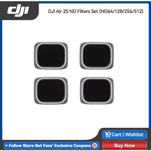 DJI Air 2S ND Filters Set (ND4/8/16/32) / (ND64/128/256/512) Meet the needs of professional video recording Original