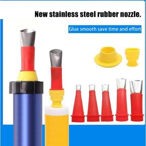 18pcs Caulk Nozzle Scraper Set Silicone Remover Caulk Finisher Sealant Smooth Scraper Grout Kit Tool Kitchen Gadget Accessories