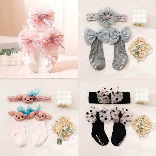 Flower Lace Baby Socks Newborn Cotton Baby Girls Sock Cute Princess Style Toddler Socks Baby girls Head Flower Gift