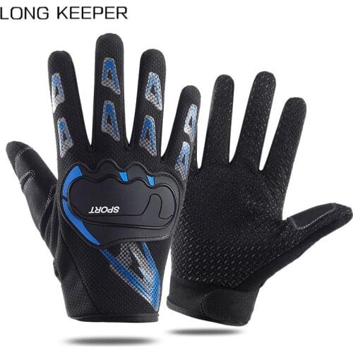 Men Women Full Finger Fitness Gloves Breathable Anti-slip Outdoor Sport Cycling Gloves Exercise Training Riding Mittens Luvas