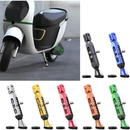 Motorcycle Kickstand Adjustable Foot Support Side Parking Parking Kickstand for Electric Motorbike Parking Side Support