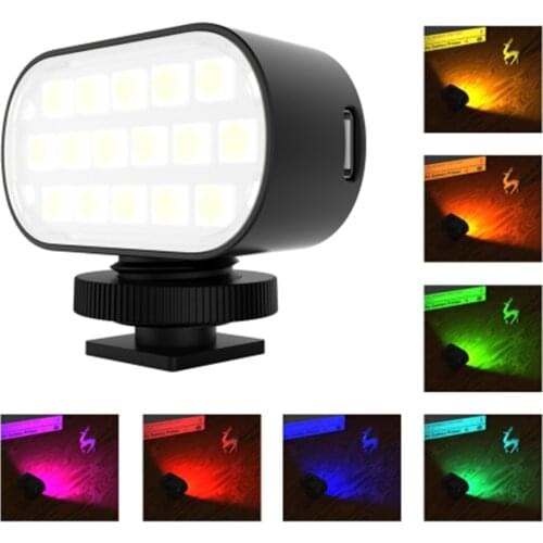 PULUZ Live Broadcast Video RGB LED Light Photography Beauty Selfie Fill Light