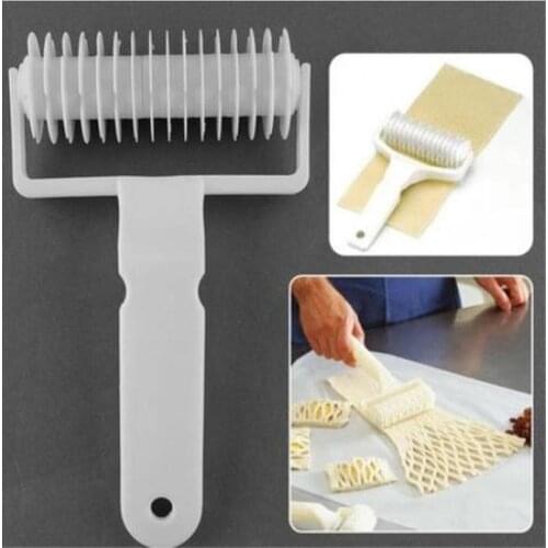 Pie Pizza Cutter Kitchen Tools Lattice Dough Hob Pull Net Bakeware Embossing Dough Roller Cake Tools Gadgets Pastry Accessories