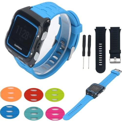Silicone Wristband Strap for Garmin Forerunner 920XT Watchband 920 XT Bracelet With Srews+Utility Knife Smart Watch Wriststraps