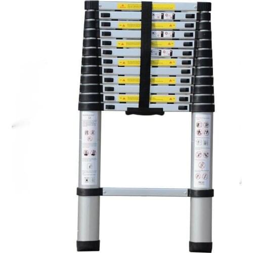 Telescopic Aluminium Ladder Extension Foldable Portable Straight Ladders Multi Purpose Household Thicken Tools for