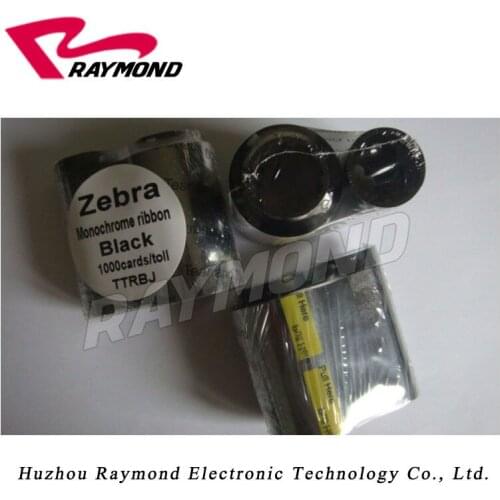 Compatible Zebra 800015-101 Black Monochrome Ribbon - K - 1,000 prints for use with P310i, P420i, P520i card printer and so on