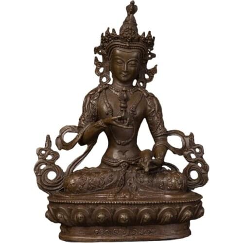 Casting Bronze Religious Buddha Statue Sculpture Bronze Tibetan Buddha Figurines Art Decor For Home Or Temple Decoration