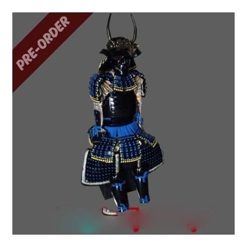 Japanese samurai armors Wearable stage show costumes vintage Knight armor