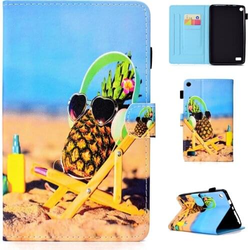 For Amazon Fire HD7 2017 2019 Stand Protective Case Cover Shell Skin Fire 7 2015 Protector Pouch