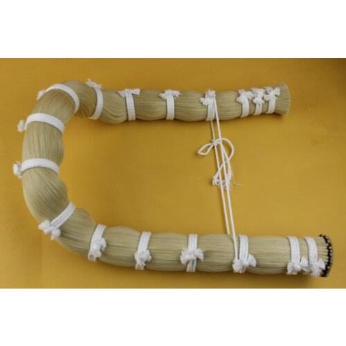 1 kg high quality Mongolian Horse Hair Violin bow hair White Horse Tail Hair