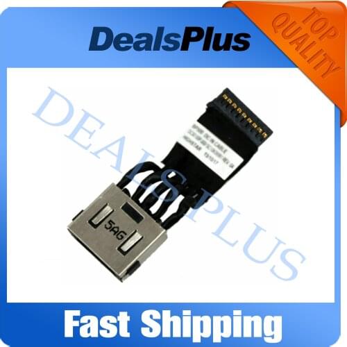 1PCS New DC Power Jack Connector with Cable Socket For Lenovo Thinkpad P50 P51 P52 DC20100PE00