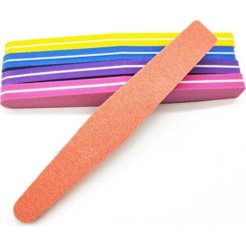 10pcs Professional Double-sided Spong Nail Files Buffing 100/180 Nail Art Tools Buffing Block Nail Tool Wholesale 30#9