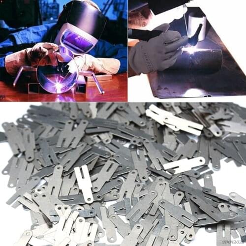 100pcs/lot 0.15*20*4 H type Nickel Plated Steel Strap Strip Sheets for Battery Pack Spot Welding Spot Welder Equipment wholesale