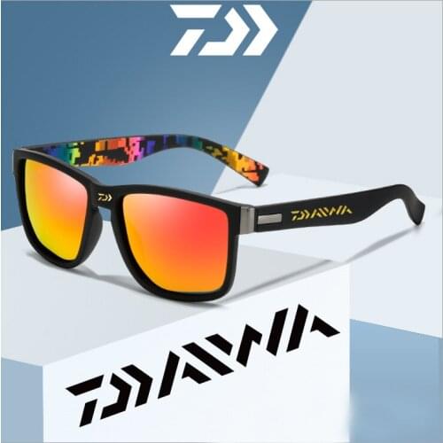 2021 DAIWA Man Fishing Glasses Outdoor Mountaineering Anti-ultraviolet Classic Polarized Sunglasses Riding Driving Sunglasses