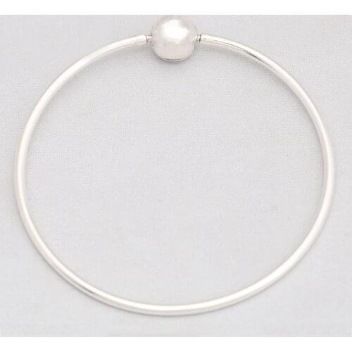 Authentic S925 Sterling Silver Bracelet for Essence Charms Girl Gift fit Lady Jewelry