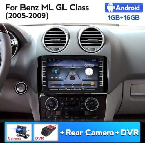 Quad Core Android Car Radio Multimedia For Mercedes ML W164 GL GL320 ML350 ML500 X164 GL350 GL450 2005 - 2012 DVD Player WIFI BT