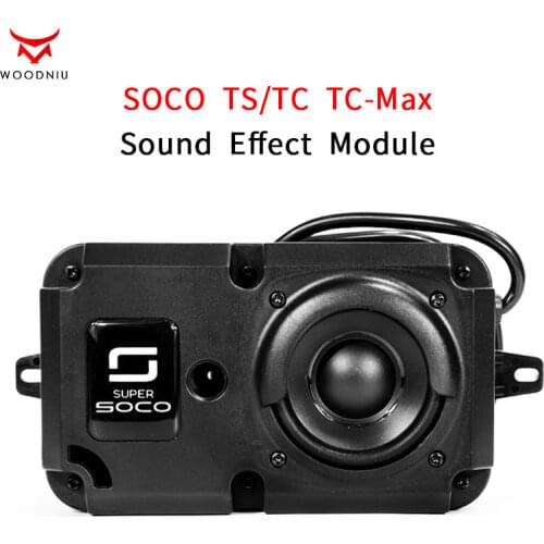 For Super SOCO TS TC MAX Accessories Sound Effect Module Support Android Mobile Phone Motorcycle Sound Wave Simulation