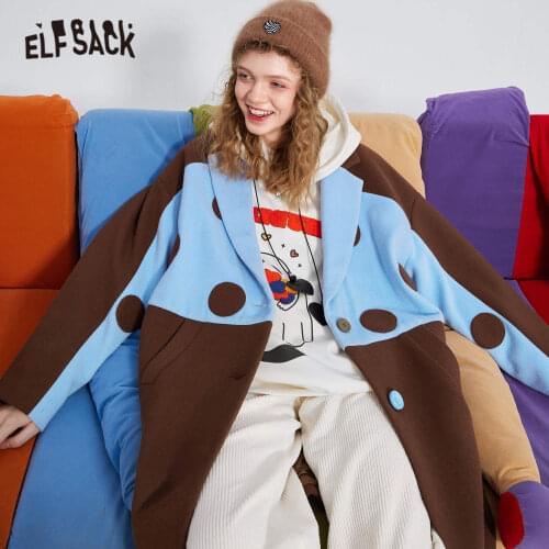 ELF SACK Women's Wool Coats