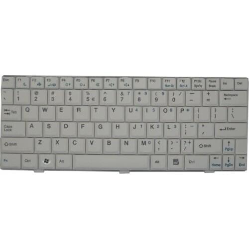 Laptop Keyboard MP-08A73US-9201 AEUW1U00020 United States US New White