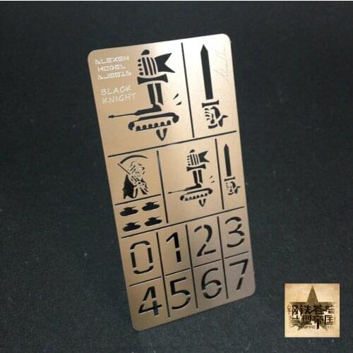 KNL HOBBY Alexen Model AJ0016 1/35 Kobayashi Wen-yuan World War II German Black Knight painting leakage spray