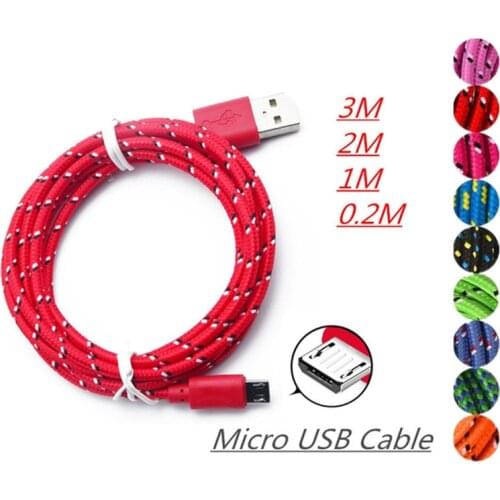 Micro USB charger wire for samsung galaxy A6 J6 A7 2018 A10 A10S A11 M10 J4 S5 A2 Core Sync Data Adapter Fast Charging USB Cable